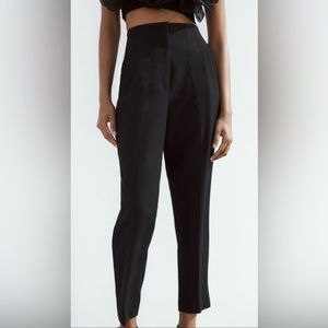 Zara high waisted trousers